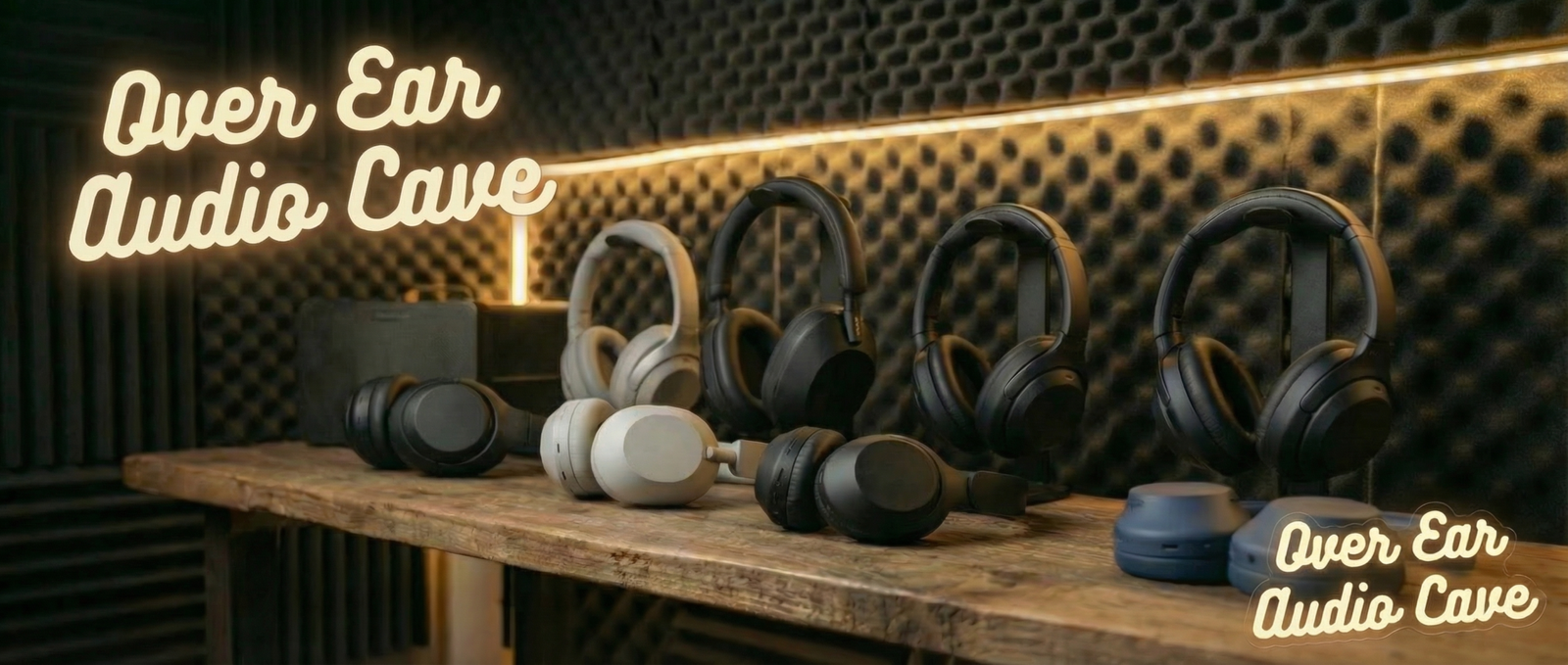 over ear audio cave